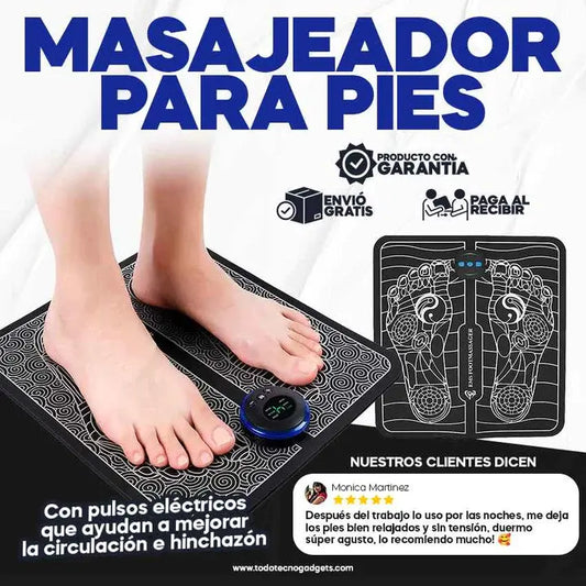 MASAJEADOR TERAPEUTICO DE PIES 👣 ORIGINAL EMS✨ | ENVÍO GRATIS 2.0